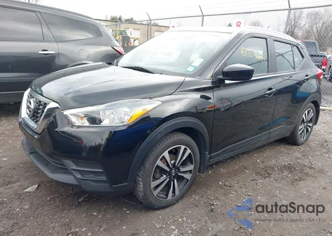 2018 Nissan Kicks Sv z USA, uszkodzony, nr VIN 3N1CP5CU2JL541496
